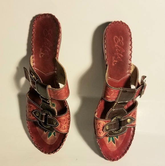 Corkys Shoes Elite By Corkys Kodiakwomensred Leather Poshmark